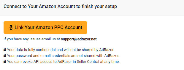 connect your Amazon PPC account